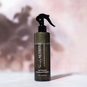 Organics Natural Moisturizer Curl Primer Detangling Prevent Frizz Silky Keratin Hair Leave In Conditioner Spray