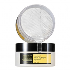 Advanced Snail Hydrogel Eye Patch Serum Mask Collagen Infused Treats Puffy Eyes Fine Lines Revitalizes Refreshes Hydration