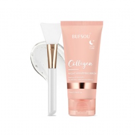 Wholesale Sleep Facial Mask Collagen Sleeping Mask Face Beauty Korean Gel Collagen Overnight Wrapping Peel-Off Facial Mask