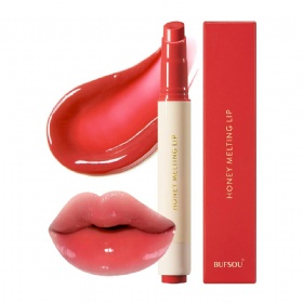 Click Press Lipstick Korean makeup Moisturizing Lip Balm High Pigment Vegan Glow Lip Plumper oil  for Dry Cracked Lips