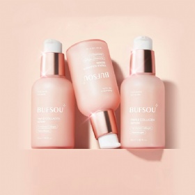 Triple Collagen Serum Boost Skin Elasticity Korean Skincare Dull Skin Lightweight Whitening Serum