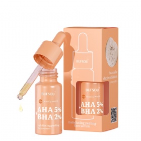 Exfoliating face serum AHA+BHA peeling