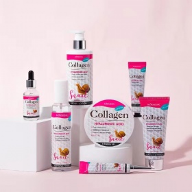 The Best Skincare Beauty Gift Kit 5 Pcs Collagen Snail Cream Cleansing Moisturizer Whitening Skin Care Set (new) Products