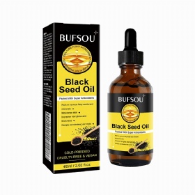 Black Seed Oil JSKY Improve dry and manic nourishing repair damaged hair anti-hair loss dense hair JSKY